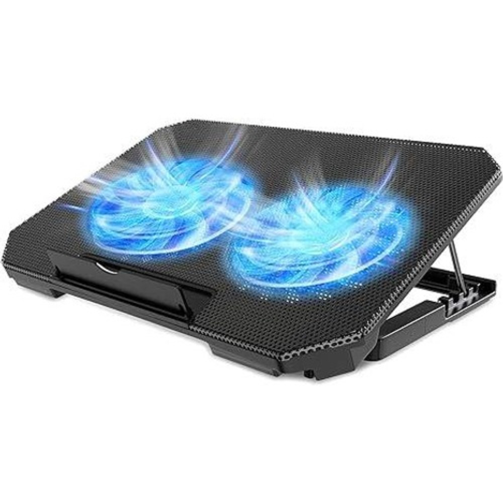 Liens L3 Notebook Cooling Pad Adjustable Dual Fan USB Stand for 12-15.6 Inch PCs